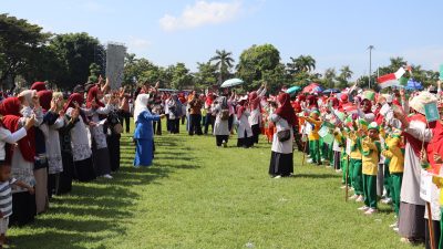 MILAD 'AISYIYAH : Acara Milad ke-109 ’Aisyiyah Kabupaten Purworejo yang digelar di Komplek Pendopo Kabupaten Purworejo, Sabtu-Minggu (9-10/5).