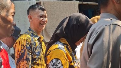 Rochman saat mengikuti kunjungan Menteri Wihaji di Lugosobo, Gebang, Purworejo.