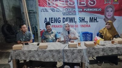 Reses Anggota DPRD Purworejo Ajeng Dewi di Dapil VI