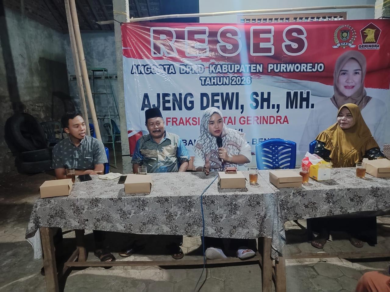 Reses Anggota DPRD Purworejo Ajeng Dewi di Dapil VI